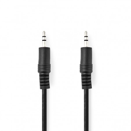 Câble audio stéréo 3.5 mm Mâle  3.5 mm Mâle 1.50 m  Noir